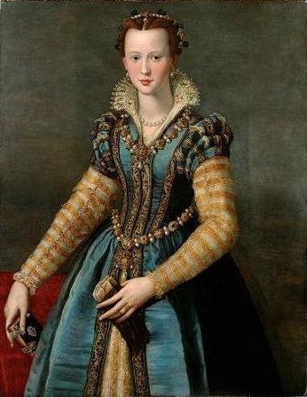Eleonora di Garzia di Toledo, 1571 (Allesandro Allori) (1535-1607)  Kunsthistorisches Museum, Wien    GG_2583   