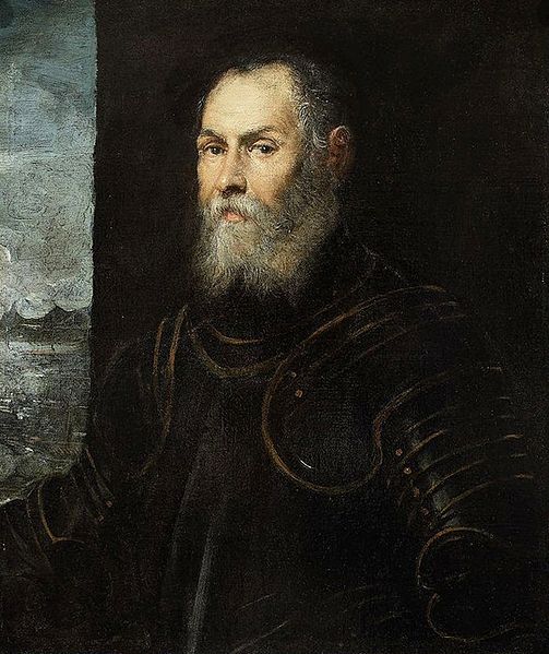 A Venetian Admiral, ca. 1575 (Jacopo Tintoretto) (1519-1594)   National Museum in Warsaw,  M.Ob. 635 