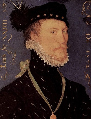 A Man, 1572 (Nicholas Hilliard) (ca. 1547-1619)   Victoria and Albert Museum, London
