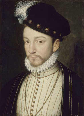 Charles IX of France, 1571(François Clouet) (1510-1572)   Location TBD  