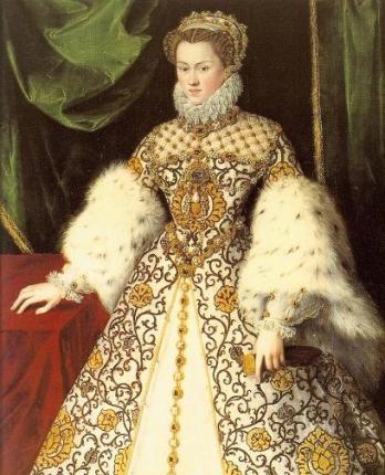 Elizabeth of Austria, ca. 1571  (Unknown Artist) Location TBD
