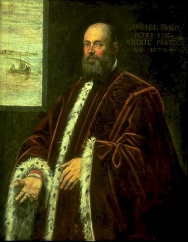 Gabriele Emo, Procurator of San Marco, 1572  (Tintoretto) (1518-1594) Seattle Art Museum, WA   61.171