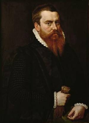 A Man at 28 y.o. (Adriaen Thomas Key) (1544-1589)    Kunsthistorisches Museum, Wien    GG_3679  