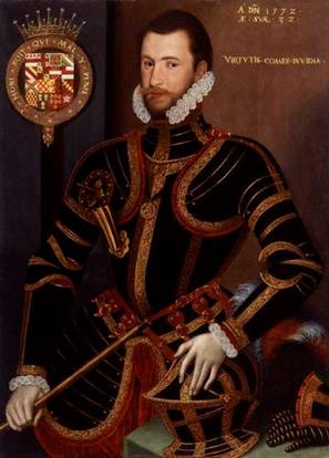 Walter Devereux, 1st Earl Essex, 1572   (Unknown Artist)    National Portrait Gallery, London 4984 