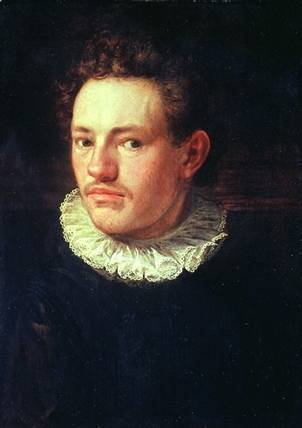 Self-Portrait at 22 years old, 1574   (Hans von Aachen) (1552-1615)   Location TBD