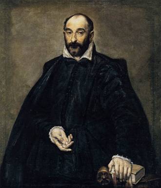 A Man,  ca. 1575   (El Greco) (1541-1618) Statens Museum for Kunst, Copenhagen 