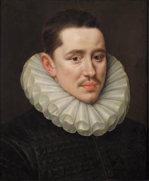 A Young Man, ca. 1570-1580  (Adriaen Thomas Key) (1544-1589)  Kunsthistorisches Museum, Wien    GG_2677         
