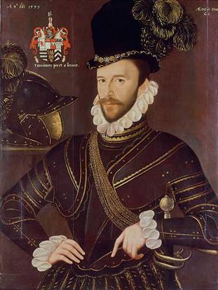 Richard Drake, 1577 (George Gower)  (1540-1596)   National Maritime Museum, Greenwich, London   
