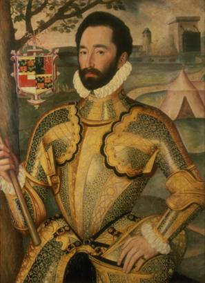 Sir Charles Somerset,  ca. 1577 (George Gower) (1540-1596)     Location TBD      