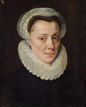 A Woman, 1578   (Adriaen Thomasz. Key) (1544-1589)  Kunsthistorisches Museum, Wien   GG_1036 .