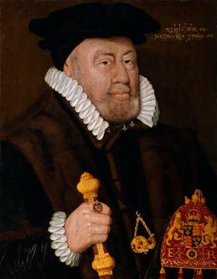 Sir Nicholas Bacon, 1579   (Unknown Artist)    National Portrait Gallery, London   164  