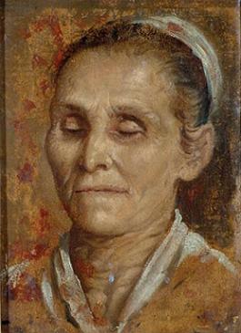 A Blind Woman, ca. 1585 (Annibale Carracci)  (1560-1609)  Palazzo Pepoli, Bologna