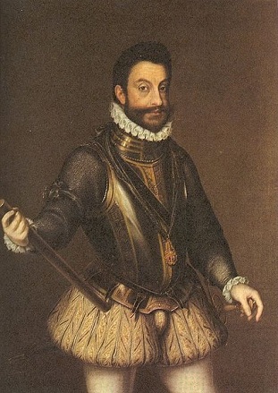 Emmanuel Philibert, Duke of Savoy, ca. 1580 (Juan Pantoja de la Cruz) (1553-1608)   Location TBD 

