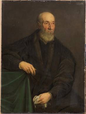 A Man,  ca. 1580  (attributed to a follower of Jacopo or Domenico Tintoretto) (1518-1594)   Kunsthistorisches Museum, Wien   GG_3568        
