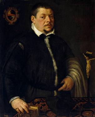 A Man, ca. 1580  (Magistrate) (Leandro Bassano) (1557-1622)   Museo Nacional del Prado, Madrid  P00O45