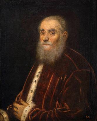Marco Grimani, ca. 1576-1583  (Tintoretto) (1518-1594)    Museo Nacional del Prado, Madrid    P00379 