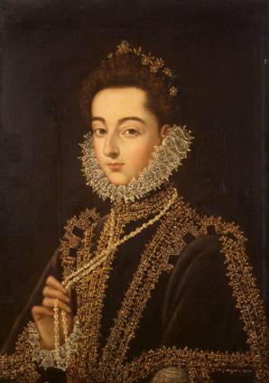 Infanta Catalina Micaela, ca. 1582-1585 (Alonso Sanchez Coello) (1531-1588) HSP    