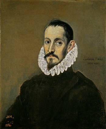  A Man, ca. 1580-1585  (El Greco) (1541-1618)     Museo Nacional del Prado, Madrid  P00813 