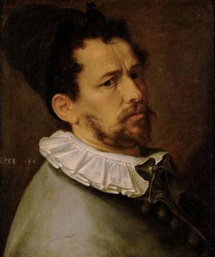 Self-Portrait, ca. 1580-1585  (Bartholomeus Spranger) (1546-1611)   Kunsthistorisches Museum, Wien   GG_1137 
