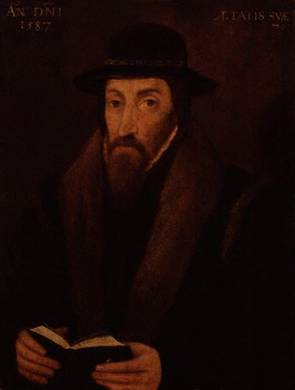 John Foxe, 1587  (Unknown Artist) National Portrait Gallery, London     24 