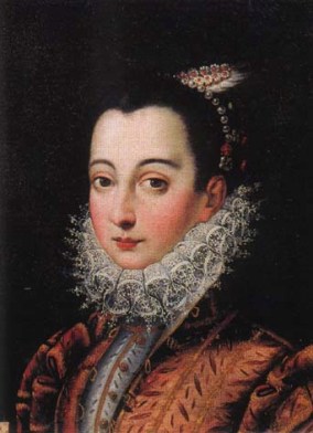 Vittoria Accoramboni, ca. 1585  (Scipione Pulzone) (1550-1598)  Peterhof, St. Petersburg, Russia
