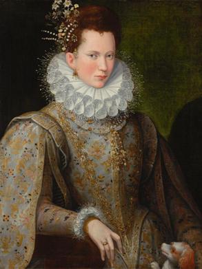A Lady, 1590 (Lavinia Fontana) (1553-1614) Location TBD 