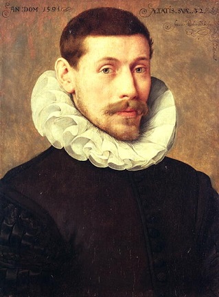 A Man at 32 years of age, 1591(Frans Pourbus the Younger) (1569-1622)   Location TBD  