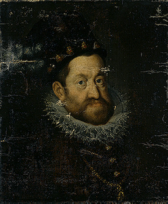 Rudolf II Hapsburg, Holy Roman Emperor, ca. 1592 (workshop of Hans von  Aachen) ( 1552-1615)   State Hermitage Museum, St. Petersburg, Russia,   1972  