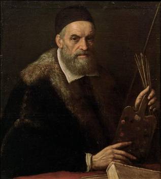 Self-Portrait, ca. 1590  (probably 1587) (Jacopo Bassano) (1510-1592)    Kunsthistorisches Museum, Wien    GG_58            