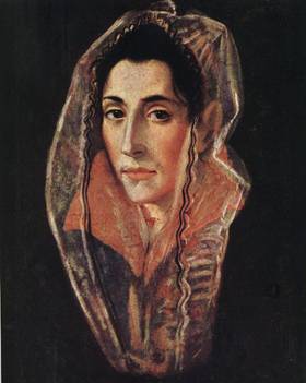 A Woman, ca. 1590-95  (El Greco) (1541-1618) Philadelphia Museum of Art, ca. 1590-95   