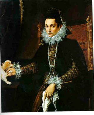 A Medici Woman, possibly Eleanor, ca. 1595    (Lavinia Fontana (1552-1614)  Location TBD