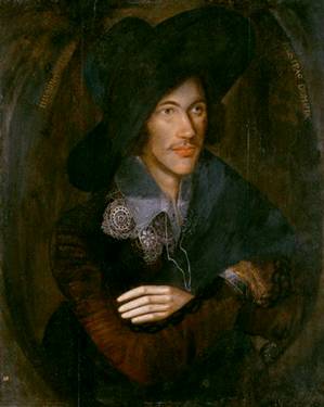 John Donne,  ca. 1595   (Unknown Artist)    National Portrait Gallery, London     6790           
