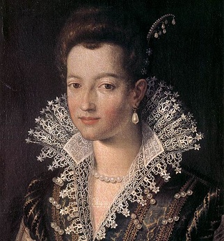 Marie de Medici, ca. 1592 (Santi di Tito) (1536-1603)    Opificio delle Pietre Dure, Firenze 