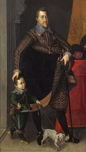 Ferdinand II, Holy Roman Emperor, 1604  (Joseph Heintz the Elder) (1564-1609) Kunsthistorisches Museum, Wien, GG_9453
