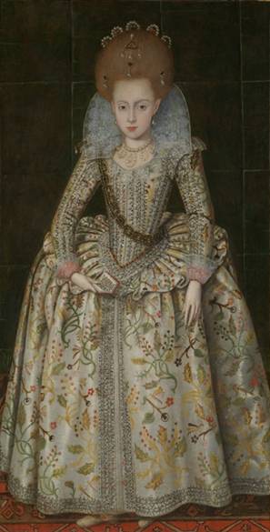 Princess Elizabeth,  ca. 1606 (Robert Peake the Elder) (fl. 1575-1619) The Metropolitan Museum of Art, New York, NY, 51.194.1  