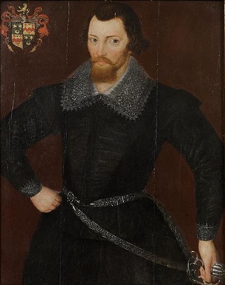 A Man, probably Wilson Gale, 1601 (Unknown Artist)  Lawrences Auctioneers, Somerset, UK  