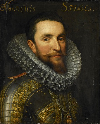 Don Ambrogio Spinola Doria, 1st Marquis of the Balbases, ca. 1605 (Michiel Jansz. Van Miereveld) (1567-1641)   Rijksmuseum Amsterdam,  SK-A-554  
