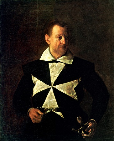 Fra Antonio Martelli, 1608 (Caravaggio) (1571-1610)   Palazzo Pitti, Firenze  

