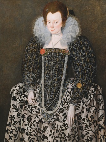 A Lady, ca. 1600 (Robert Peake the Elder) (1551-1619) Yale Center for British Art, New Haven, CT, B1974.3.6