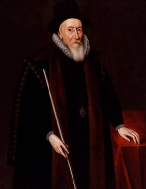 Thomas Sackville, 1st Earl of Dorset, 1601  (attributed to John de Critz the Elder)   (1551-1642)       National Portrait Gallery, London 4024      