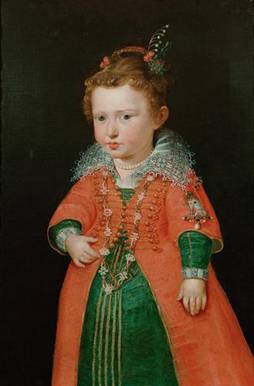 Empress Eleanor Gonzaga at 2 years old, ca. 1600-1601 (follower of Peter Paul Rubens) (1577-1640)   Kunsthistorisches Museum, Wien   GG_3339    