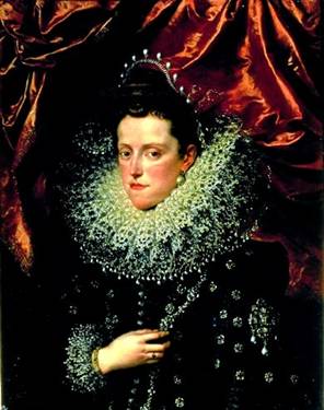 Eleanor de Medici at about 35 years old, ca. 1602  (Frans Pourbus the Younger) (1569-1622)  Location TBD   