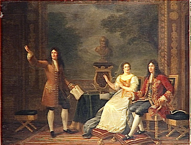 Racine Reading Athalie Before Louis XIV and Madame de Maintenon, 1691, Julie Philipault