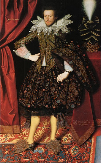 Edward Sackville, 4th Earl of Dorset, 1613 (William Larkin) (1580-1619)  Kenwood House, Hampstead Heath, London, Suffolk Collection