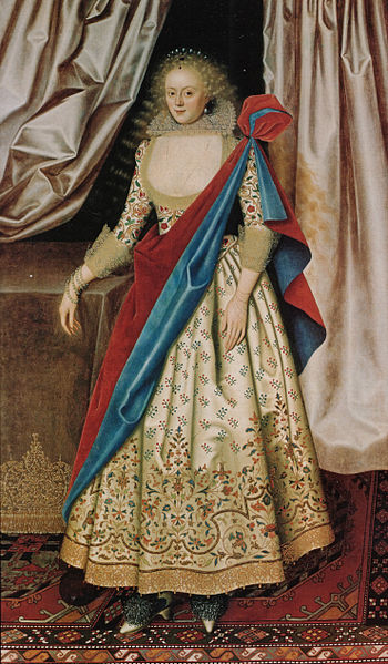 Isabella Rich, Mrs. Rogers, ca. 1614-1618 (William Larkin) (1580-1619)  Kenwood House, Suffolk Collection, London