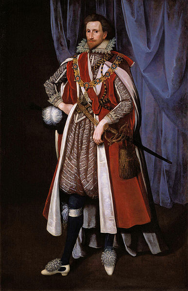 Philip Herbert, 4th Earl of Pembroke, ca. 1615-1620  (Unknown Artist) National Portrait Gallery, London,  NPG 5187