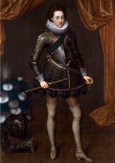 Henry Frederick, Prince of Wales, ca. 1612 (Robert Peake) (1551-1619) Weiss Gallery, London

