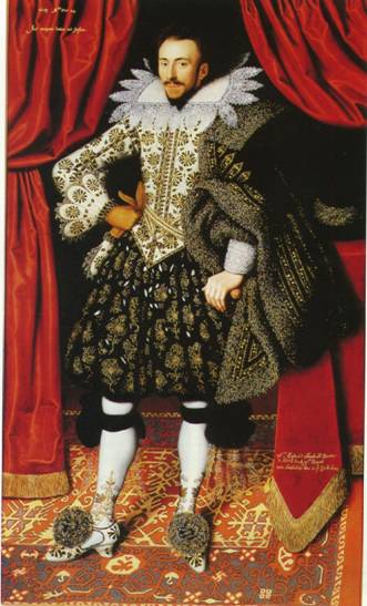 Richard Sackville, 3rd Earl of Dorset, 1613  (William Larkin)  (1580-1619)  Kenwood House, Hampstead, London, Iveagh Bequest