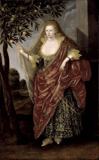 Elizabeth, Lady Tanfield, 1615 (Unknown British Artist) Tate Britain, London,  T03031 