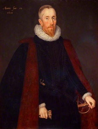 Alexander Seton, 1st Earl of Dumfermline, 1610 (Marcus Gheeraerts the Younger) (1561-1636)   National Galleries of Scotland, Edinburgh,   PG 2176

